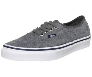 Vans Unisex-Adult Authentic Pewter/True White Trainer VQER64P 7.5 UK