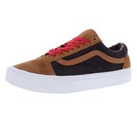 Vans for man. VN0A2Z42N1Z1 Old Skool brown leather trainers (36), Flat, Suede, Laces, Casual