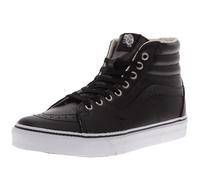 Vans Unisex Adult Sk8-Hi Black Leather Trainer VKYA1E9.080 7 UK