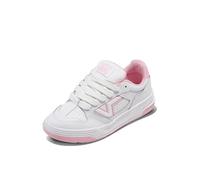 Vans Unisex-Adult Upland, Leather White/Pink, 9 Women/7.5 Men