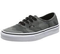 Vans Unisex Adults Authentic Low-Top Sneakers, Grey (Camo Jacquard Black/True White), 4 UK