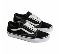 Vans Unisex Adults Old Skool Classic Suede/Canvas Sneakers, Black (Black/White), 5 UK (38 EU)