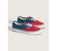 Vans Unisex Authentic Primary Racing Red Trainers - Size UK 9