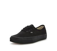 Vans Unisex Authentic Trainers, Black/Black, Size 5, Men Black/Black