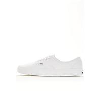 Vans Unisex Authentic Trainers - White, White/White, Size 11, Women White/White