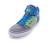 Vans Unisex-Child Allred Trainers VQEQDN1 Charcoal/Black/Green 3 UK, 35 EU