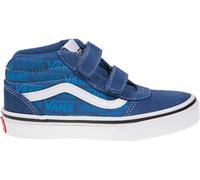 Vans Unisex Children's Ward Suede/Canvas Trainers, Black Checker Black True White Pvj, 36 EU