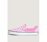 Vans - Classic Slip-On Checkerboard Shoes, Man, Pink, Size: 4