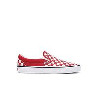 Vans Unisex Classic Slip-On Trainers - Red, Red, Size 11, Men Red