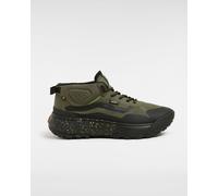 Vans Unisex Crosspath Mid Sneakers - Dark Green - Size UK 3