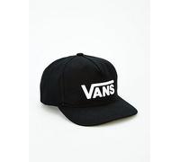 Vans Drop V Logo Snapback, Black, One Size