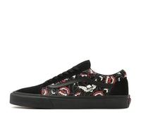 Vans Unisex Glow Frights Old Skool Sneakers Black/Red VN0A5KRF8MG 8