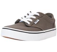 Vans Unisex Kids Atwood Sneakers, Vans Embroidery Brown/White, 4 UK Child