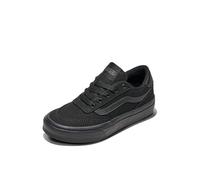 Vans Unisex Kid's Brooklyn LS Sneaker, Canvas Black/Black, 3.5 UK