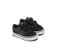 Vans Unisex Kids Brooklyn LS V Sneaker,Checkerboard Black Asphalt, 2.5 UK Child