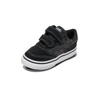 Vans Boy's Unisex Kids Brooklyn LS V Sneaker, Checkerboard Black Asphalt, 9 UK Child