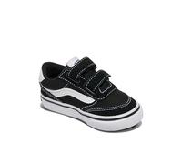 Vans Unisex Kids Brooklyn LS V Sneaker,Suede Canvas Black White, 5.5 UK Child