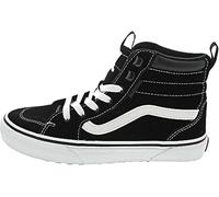 Vans Unisex Kid's Filmore Hi Vansguard Sneaker, Suede Black/White, 2 UK (33 EU)