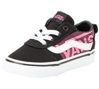 Vans Unisex Kids Ward Sneaker, Glow Vans Neon Pink Black, 4.5 UK Child