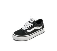 Vans Ward Yth Black Kids Boys Trainers VN0A38J9I-JU in a Plain Textile in Size 4