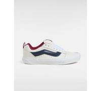 Vans Unisex Knu Skool Sneakers - White Leather - Size UK 5