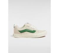 Vans Unisex Knu Skool Sneakers - White Leather - Size UK 9