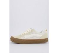Vans Unisex Knu Skool Trainers, White/Off White, Size 4, Men White/Off White