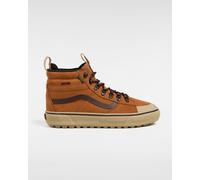 Vans Unisex Mte Sk8-Hi Dr Waterproof Sneakers - Copper Leather - Size UK 5.5