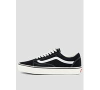 Vans - Old Skool METALLIC SIDESTRIPE BLACK/SILVER, Man, Black, Size: 5