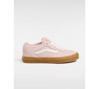 Vans Unisex Rowley Classic Sneakers - Pink Leather - Size UK 4.5