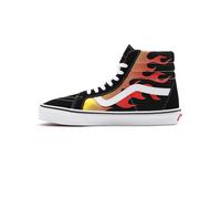 Vans Unisex Sk8 Hi Reissue Trainers / Flame Black White / RRP £80