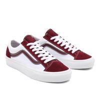 Vans Unisex Sports Shoes Sneaker US Style 36 EU White/Burgundy, White Burgundy, 4 UK