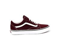 Vans - Low skate shoes - Ua Old Skool Port Royale/True White for Men - Size 9,5 UK - Red Red 9.5 UK