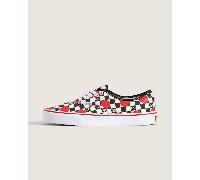 Vans - Valentino Garavani and Vans Authentic Checkerboard, Man, Black, Size: 7.5