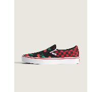 Vans - Valentino Garavani and Vans Classic Slip-On Checkerboard, Man, Red, Size: 8
