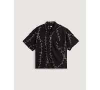 Vans - Van Doren Printed Camp T-Shirt, Man, Black, Size: L