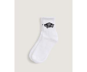 Vans - Vans Classic Half Crew Socks (1 Pair), Man, White, Size: S (2.5-5 )