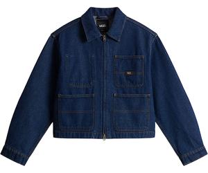 Vans - Veste en toile de coton - Emily Boxy Workwear Jacket Dark Rinse for Women in Cotton - Size S - Navy Navy S