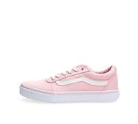 Vans Ward VN0A3TFWVUZ1 Canvas Lace Up Trainers Pink UK 4-5