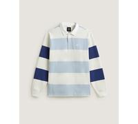 Vans - Ward Stripe Rugby Knit, Man, Blue, Size: S