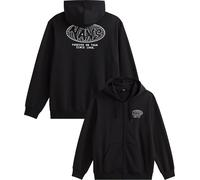 Vans - Warm zip-up jumper - World Tour Loose Full Zip Black for Men - Size L Black L