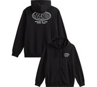Vans - Warm zip-up jumper - World Tour Loose Full Zip Black for Men - Size M Black M