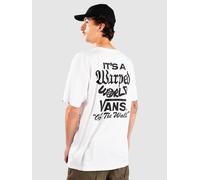 Vans Warped World T-Shirt white L