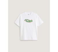 Vans - Wavy Script T-Shirt, Man, White, Size: XS