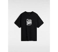 Vans - Wide Loose T-Shirt, Man, Black, Size: S