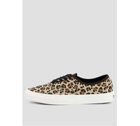 Vans Womens Authentic Canvas Shoes, Animal Print, Size 3, Women Animal Print
