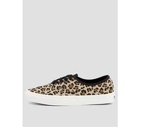 Vans Womens Authentic Canvas Shoes, Animal Print, Size 6, Women Animal Print