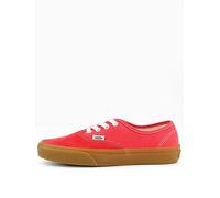 Vans Womens Authentic Trainers - Red, Red, Size 6, Women Red