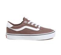 Vans Women's Brooklyn Ls Sneaker, Canvas Deep Taupe, 3.5 UK