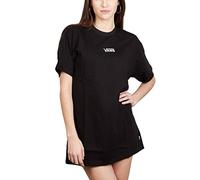 Vans Women's Center Vee Robe T-Shirt Noire Femme